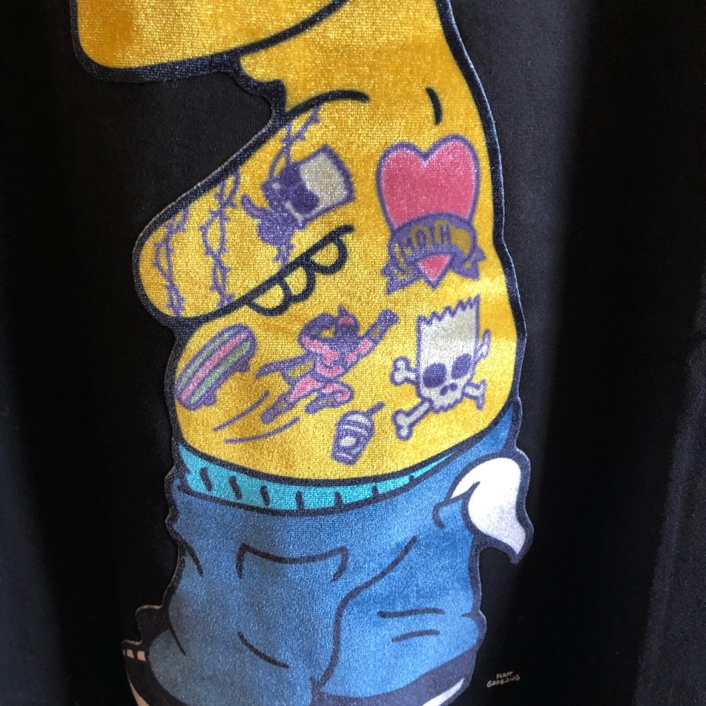 The simpsons Bart Simpson t shirt M - Picture 4 of 8